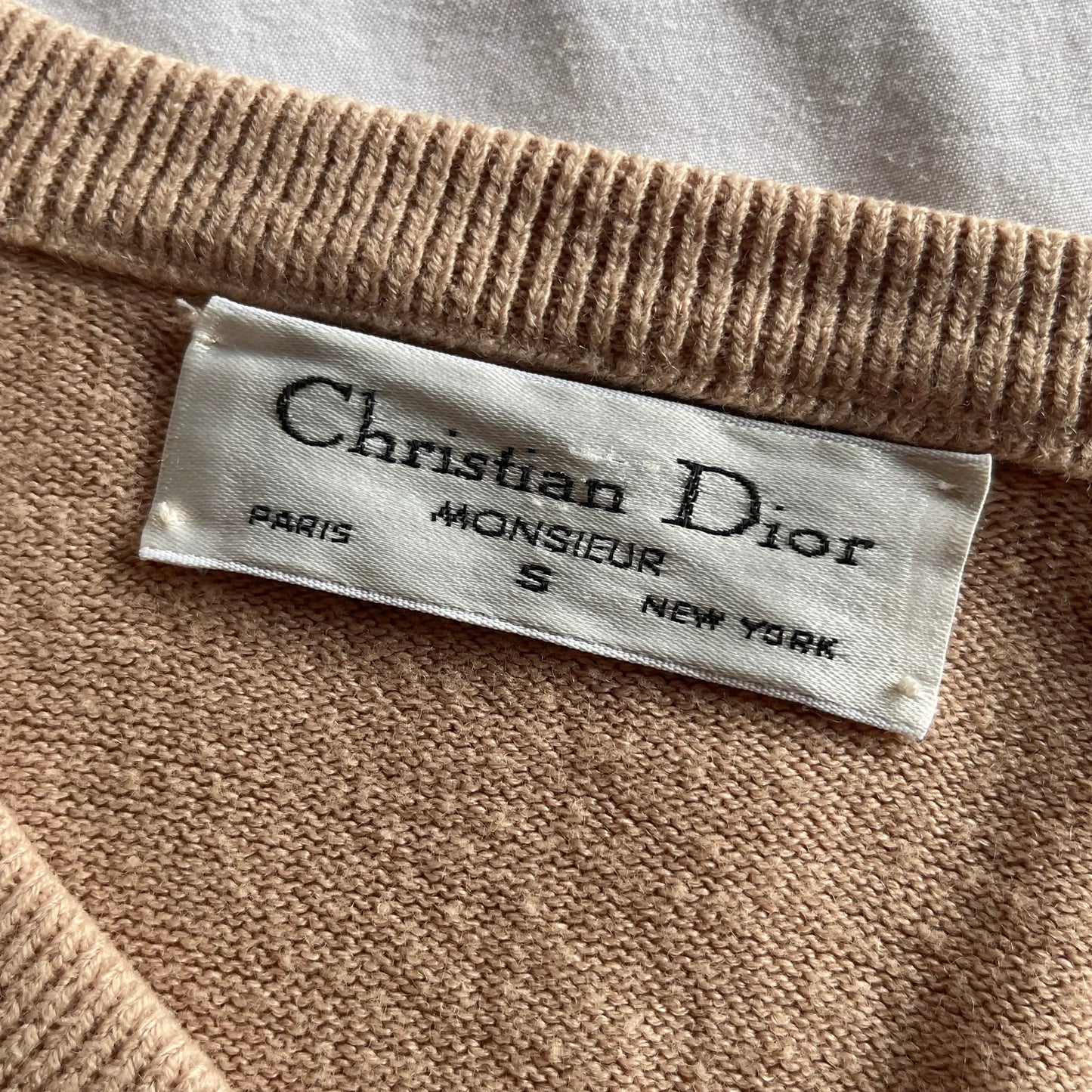 Vintage Christian Dior Knit Sweater 70’s