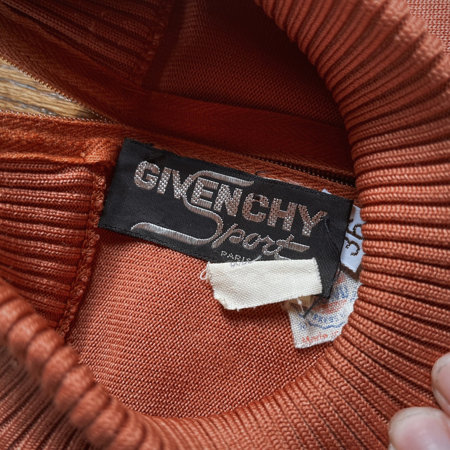 Vintage Givenchy Mockneck Knit 70’s
