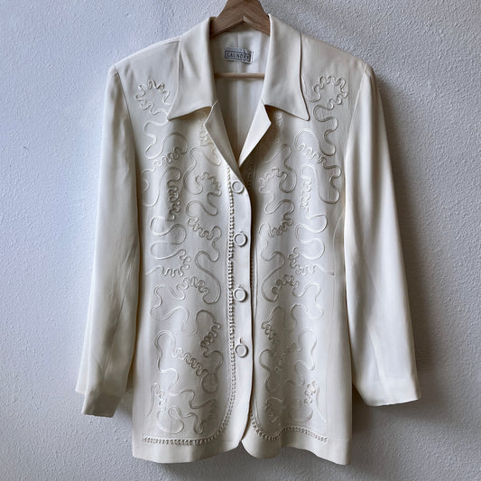 Vintage Laundry Embroidered Blazer Jacket - SHOP EZRA