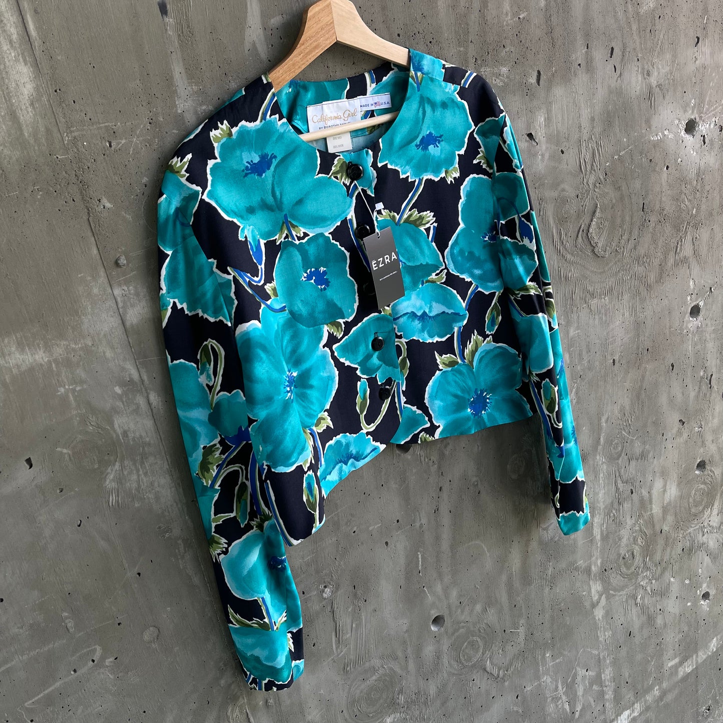 Vintage 70’s Floral Top by California Girl