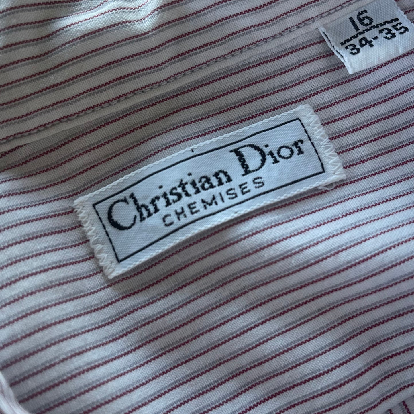 Vintage Christian Dior Striped Top
