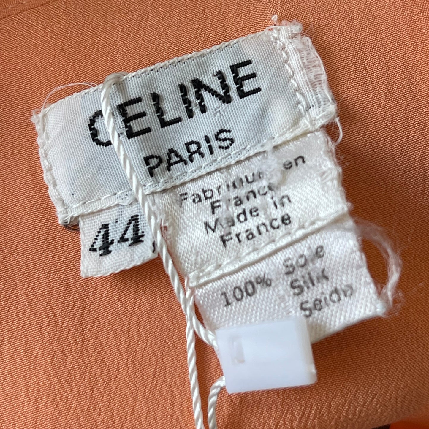 Vintage Celine Silk Blouse