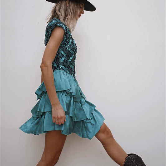 Vintage 80’s Zum Zum Rockabilly Mini Dress - SHOP EZRA