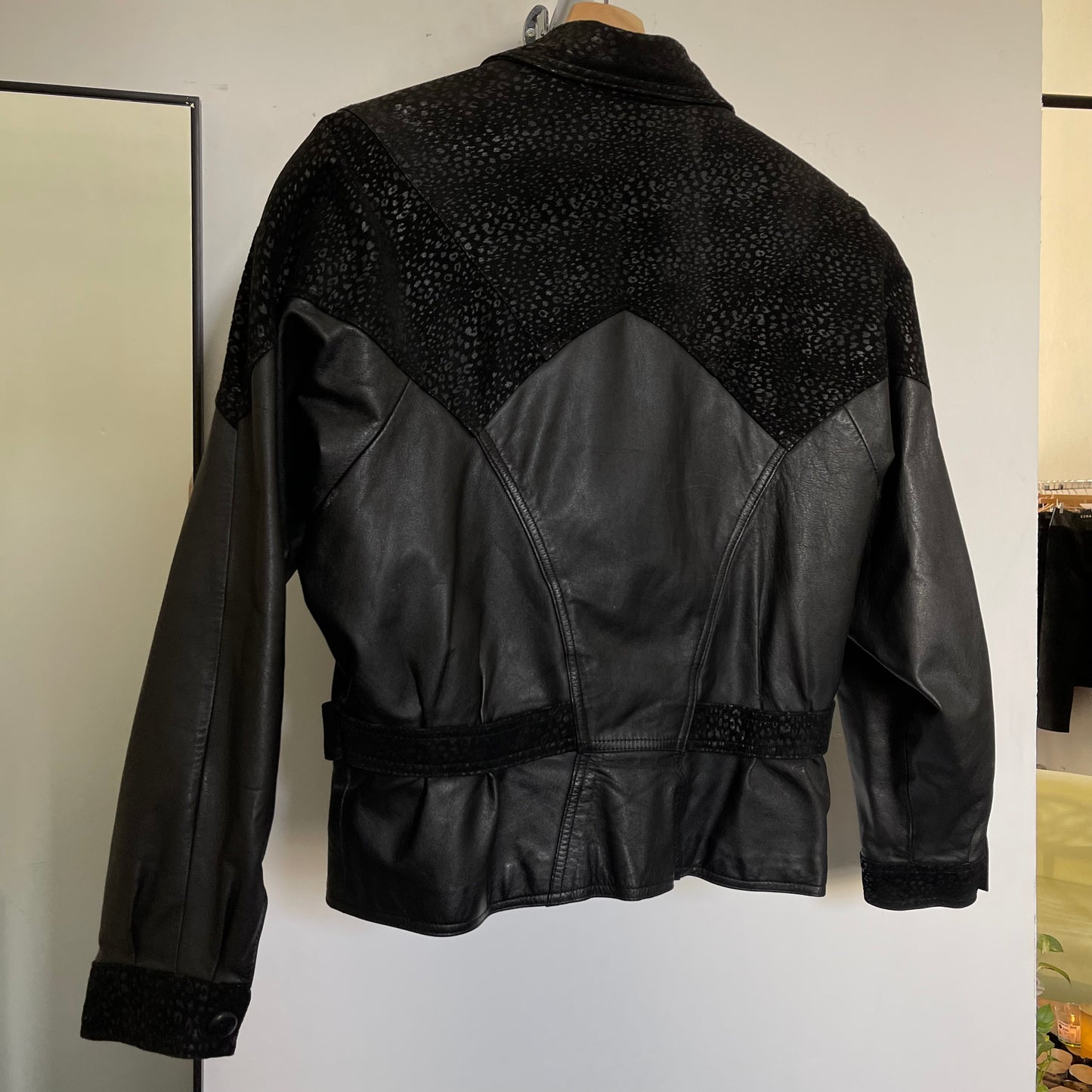 Vintage 80’s Chia Leather Jacket