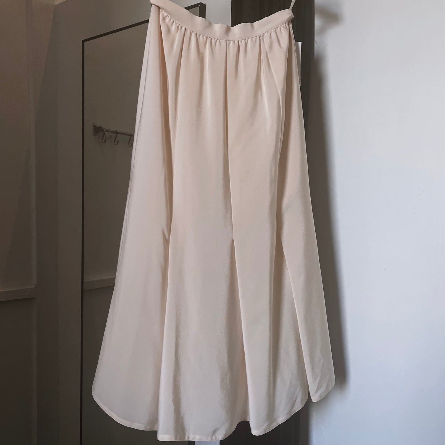 Vintage 60’s 70’s Silk Midi Skirt