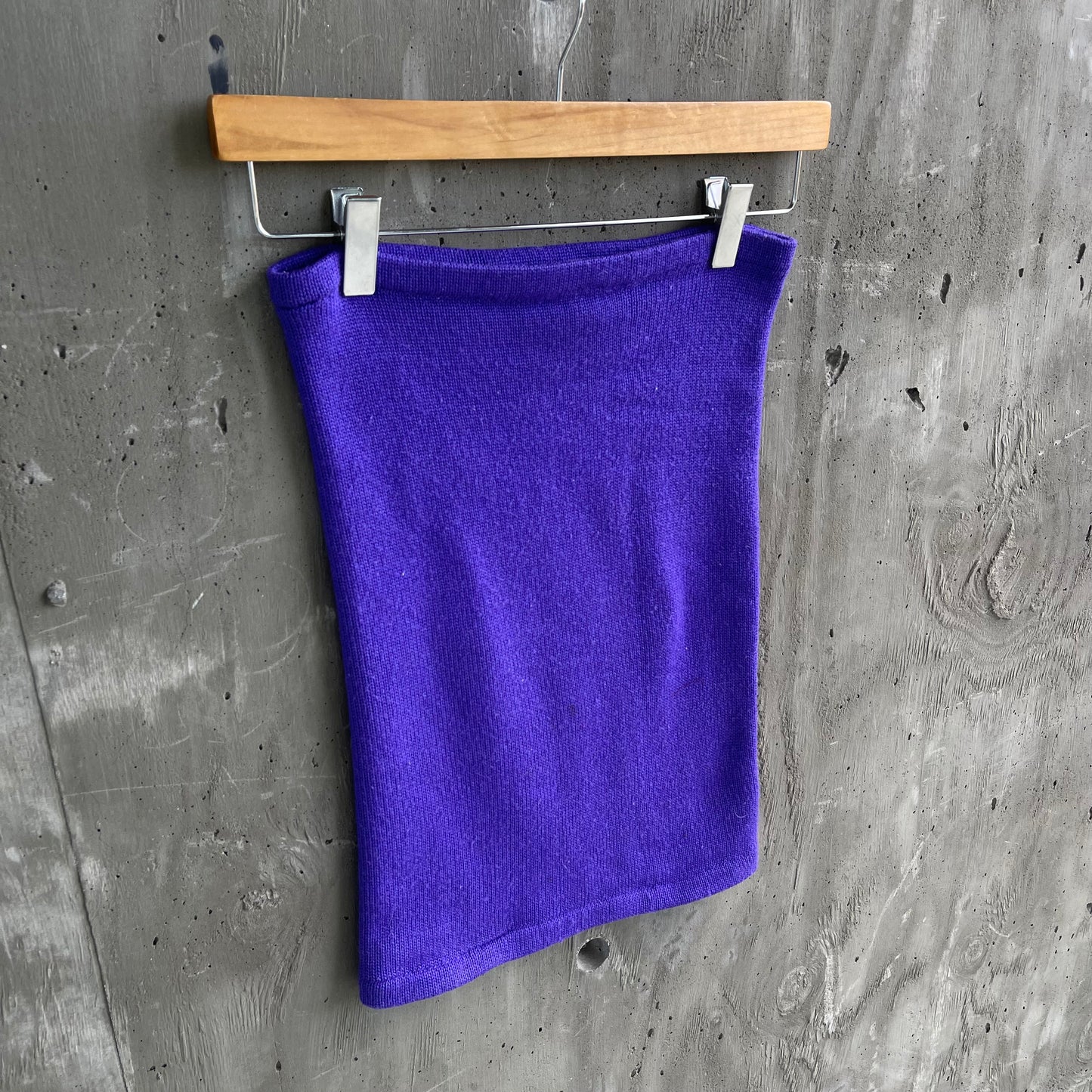 Vintage 90’s Knit Tube Top in Purple