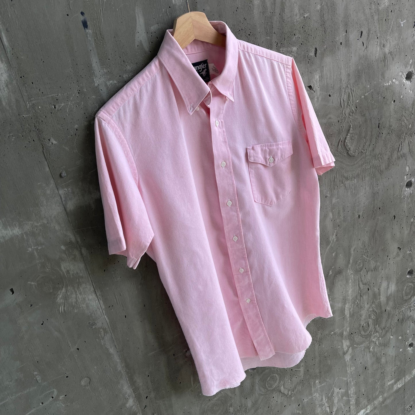 Vintage 80’s Wrangler Cowboy Cut Top in Pink