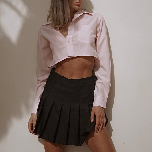 Vintage 90’s Givenchy Cropped Top in Pink - SHOP EZRA