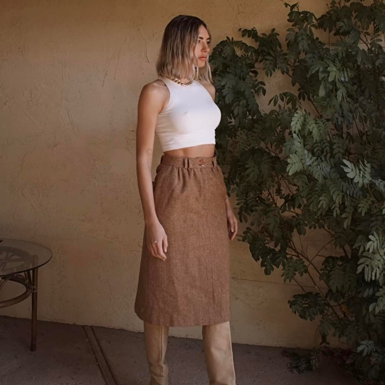 Vintage 60’s Wool Skirt by Lucia