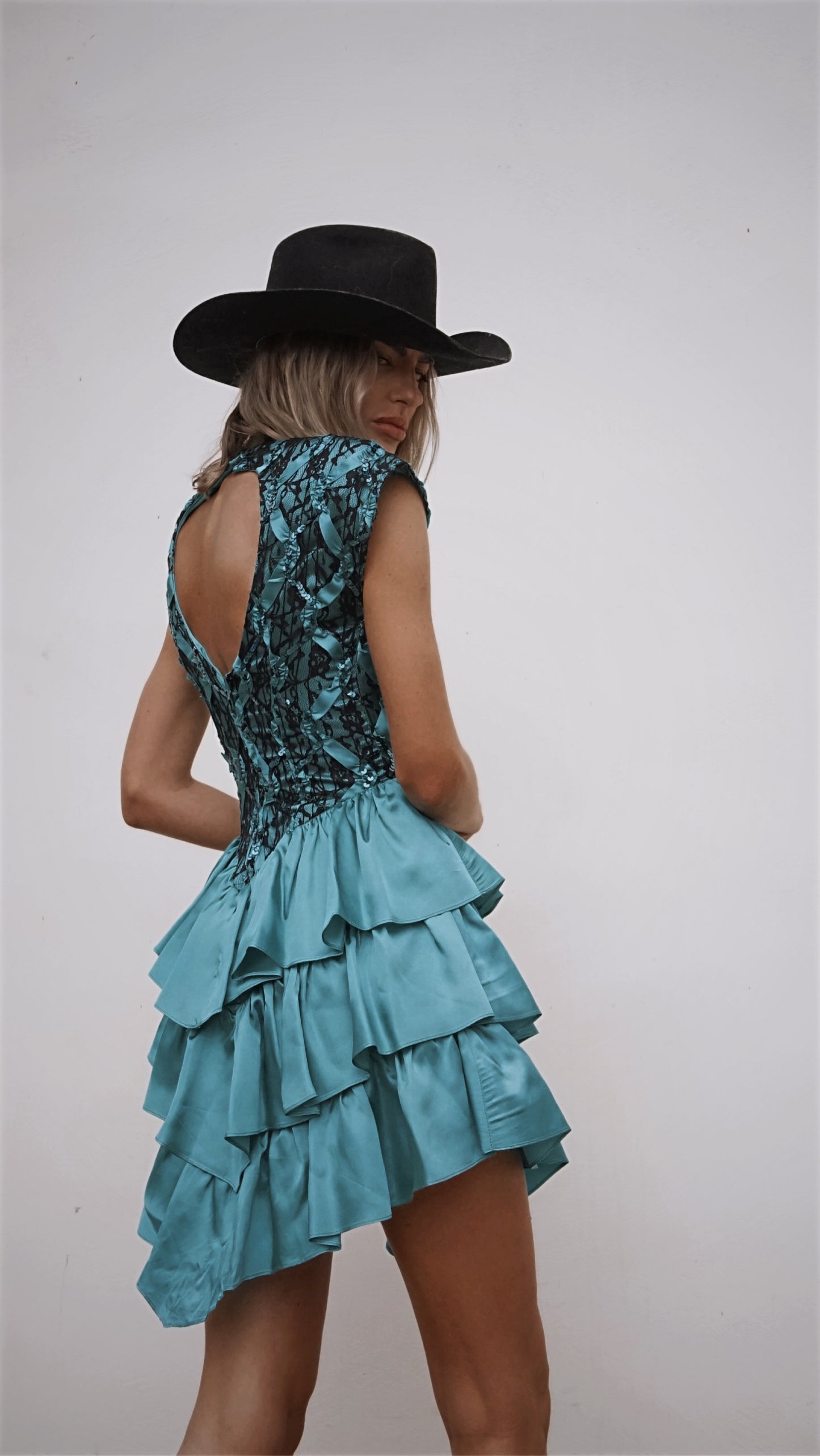 Vintage 80’s Zum Zum Rockabilly Mini Dress