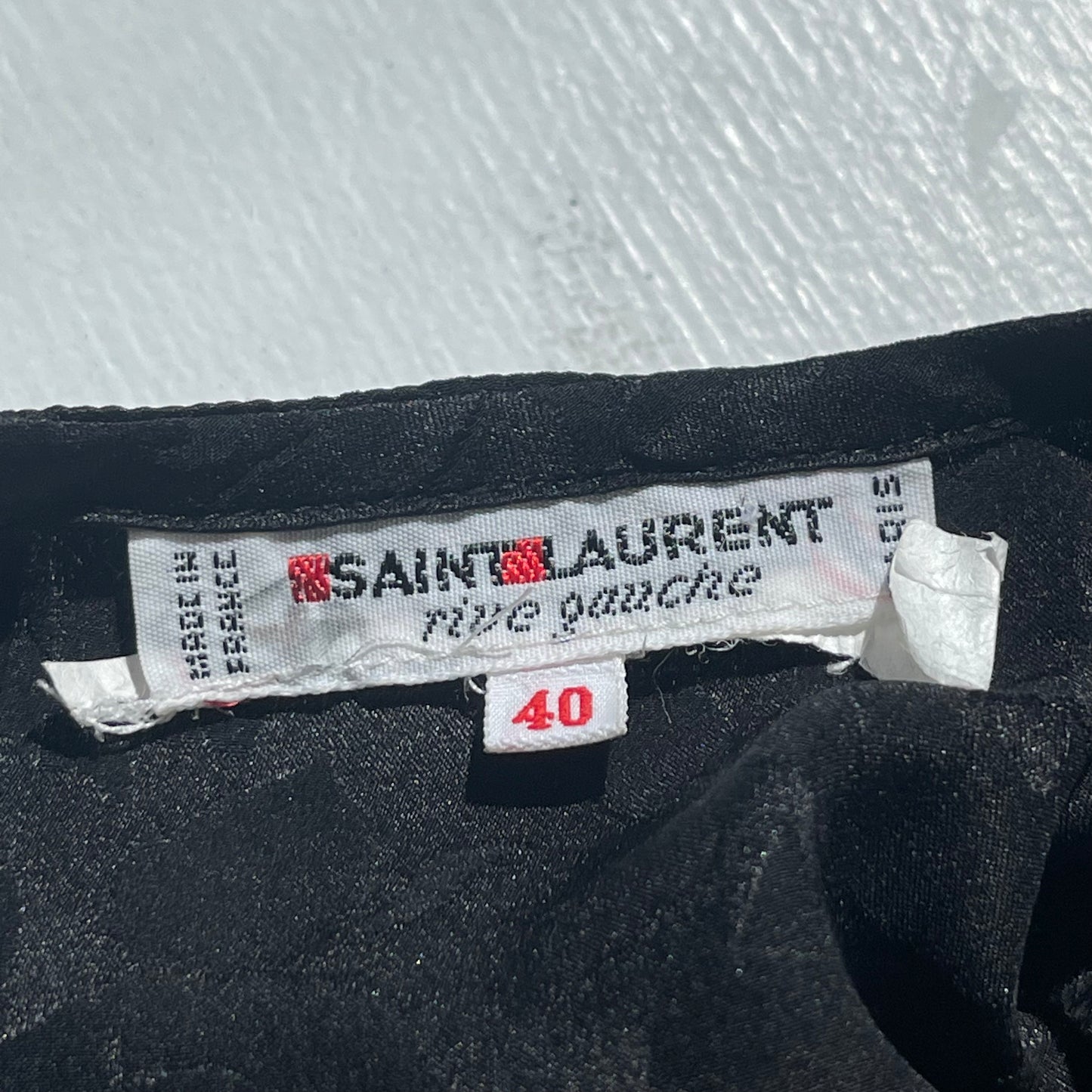 Vintage Yves Saint Laurent Silk Blouse 70’s