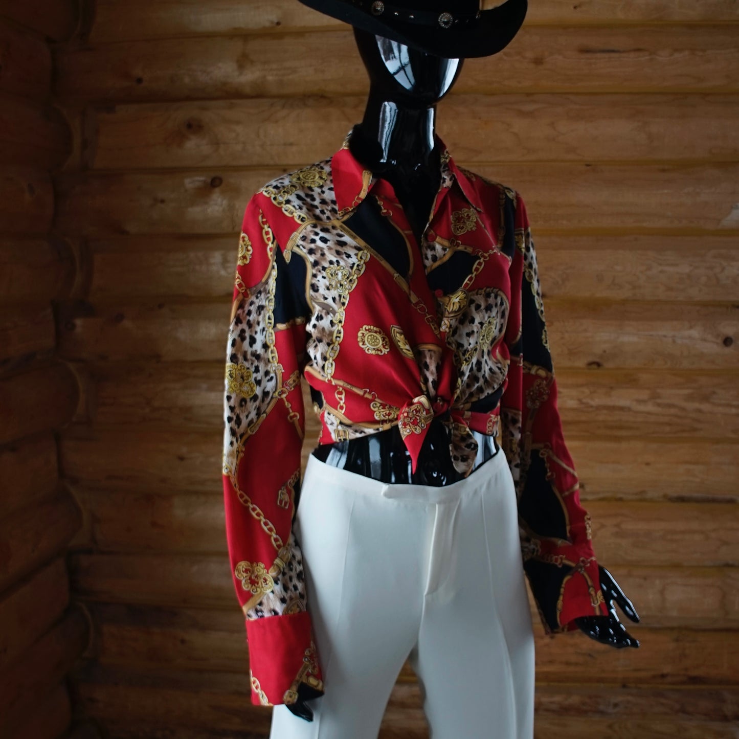 Vintage Jean Paul Gaultier Femme Trouser in Cream Y2K