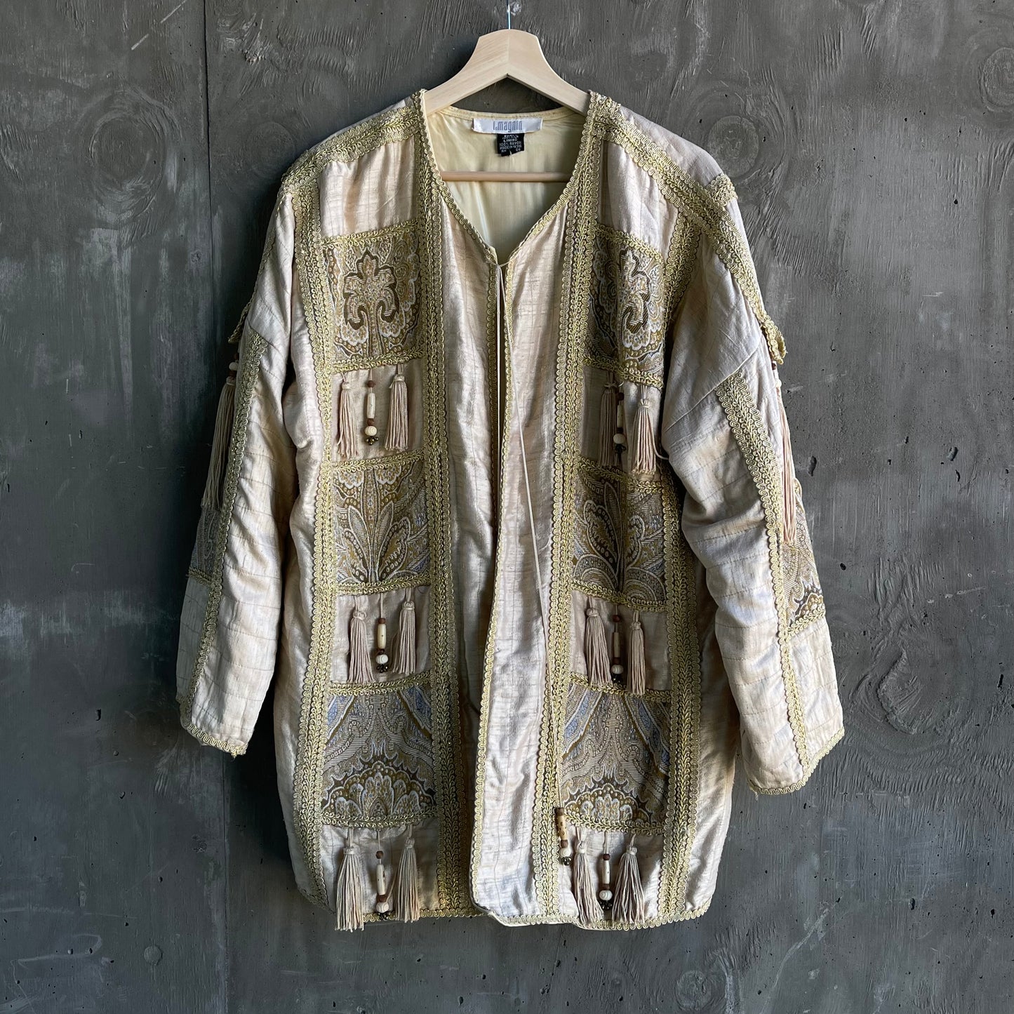 Vintage 80’s I. Magnin Silk Jacket