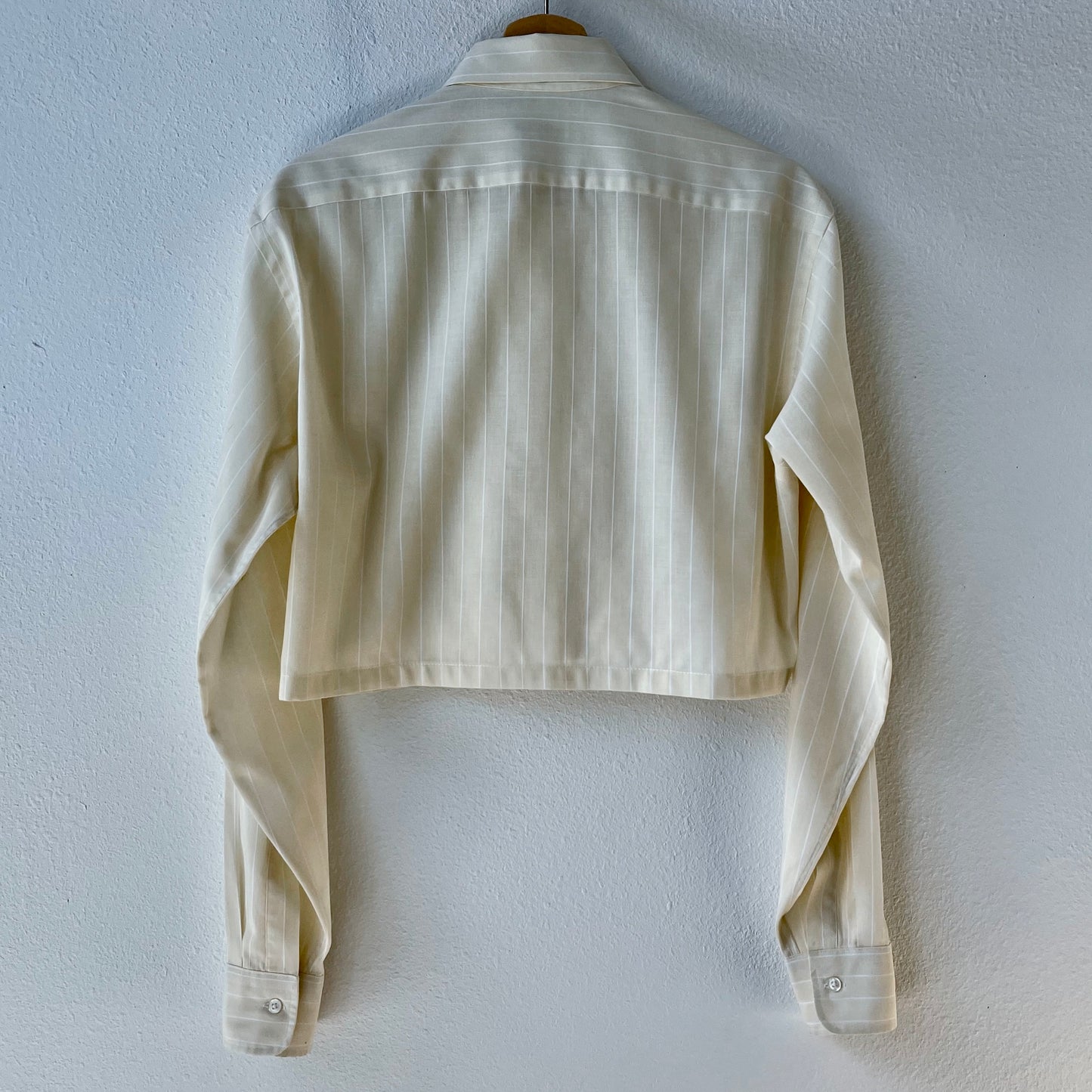 Vintage Christian Dior Cropped Button-Up